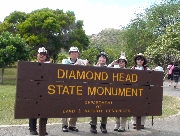 ダイヤモンドヘッド登山口