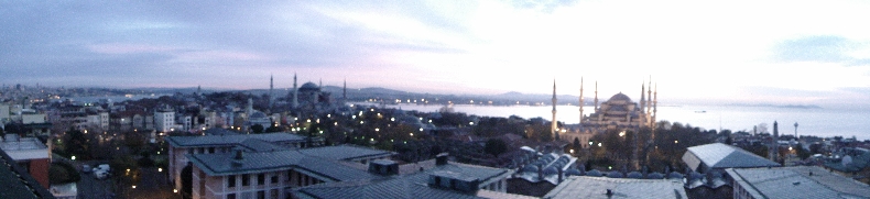 イスタンブール早朝の風景