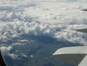 アラスカ上空